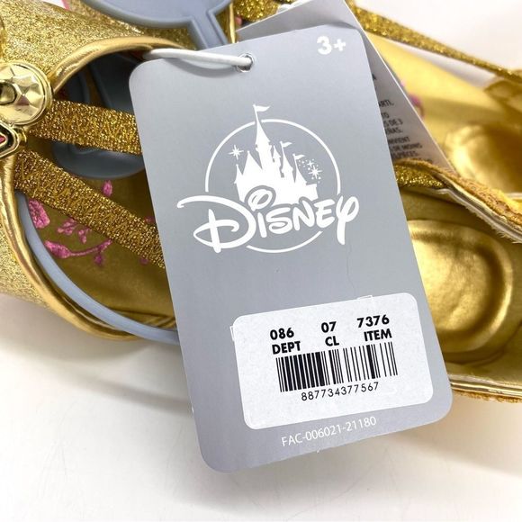 Disney Princess Belle Shoes Beauty and the Beast New - Picture 6 of 12